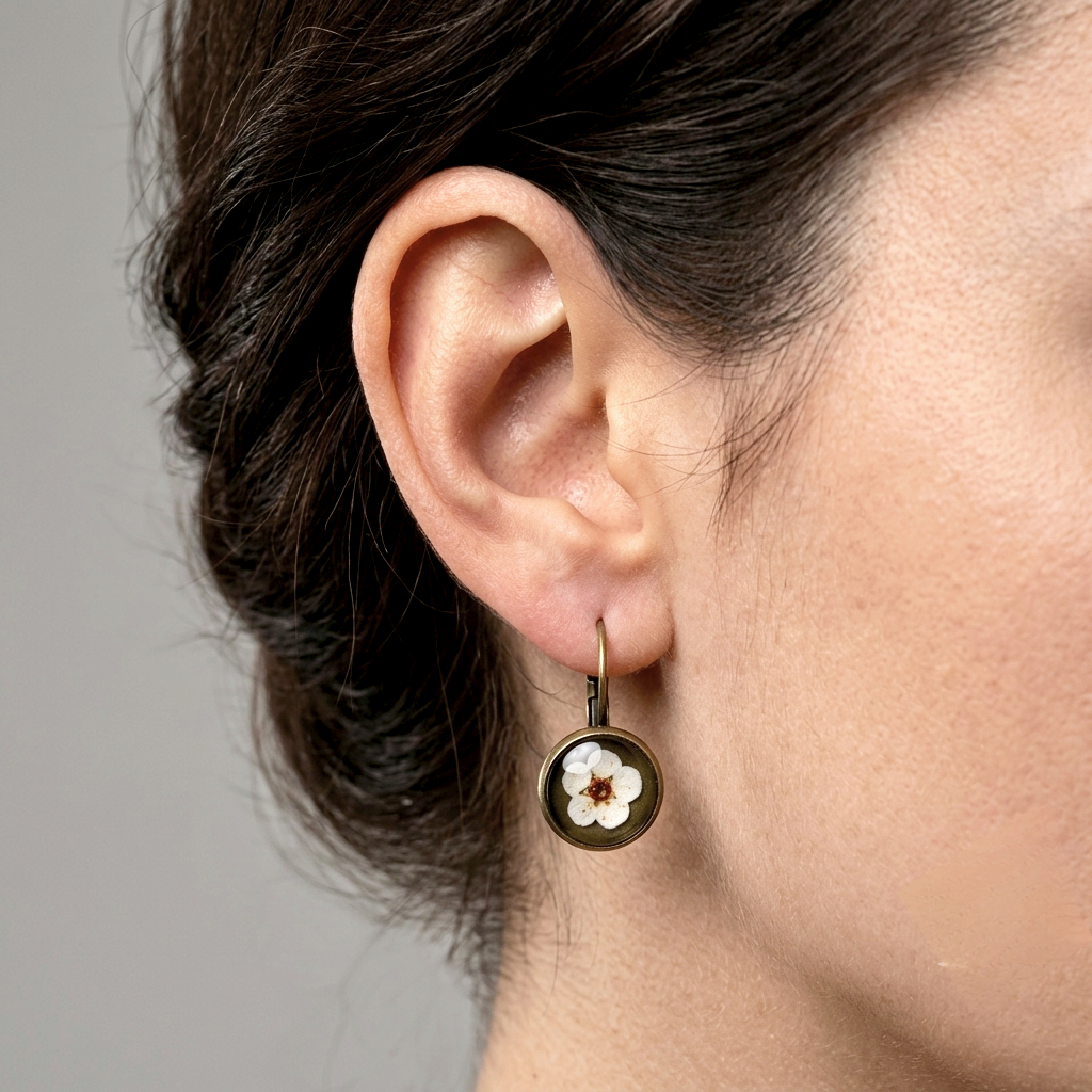 Leverback Drop Earrings