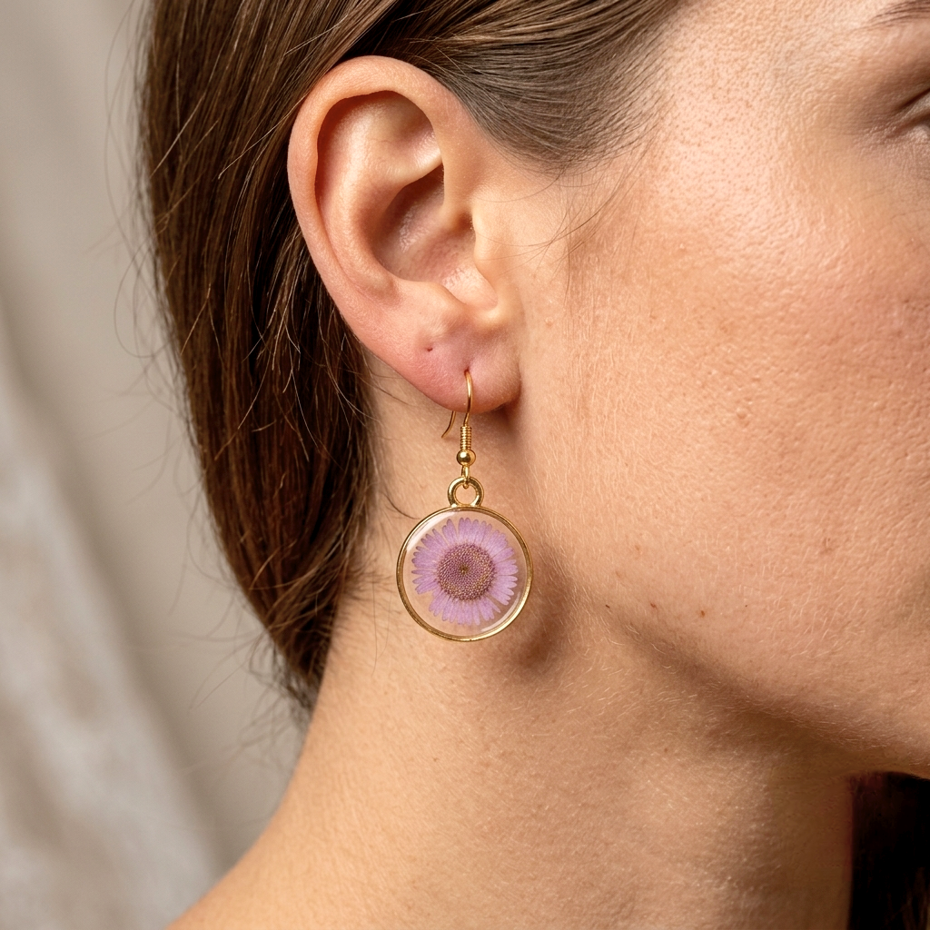 Botanical Grace Drop Earrings