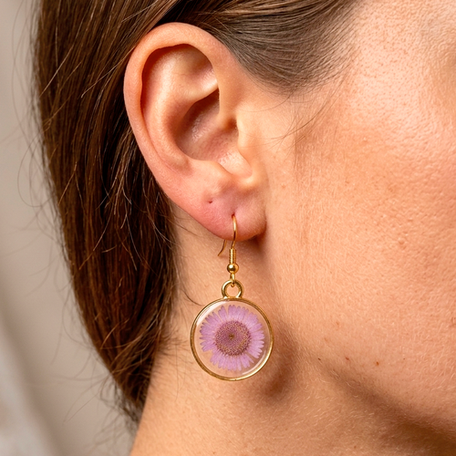 Botanical Grace Drop Earrings