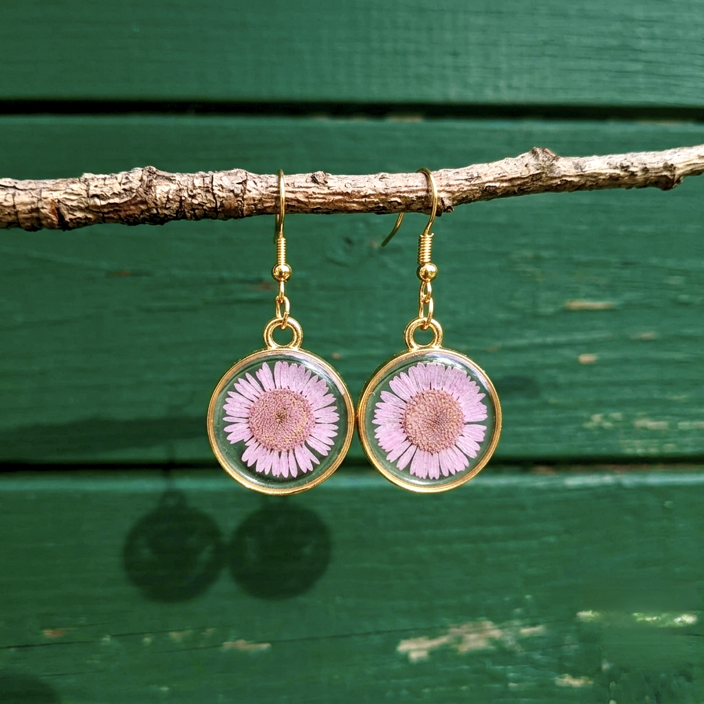 Botanical Grace Drop Earrings