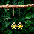 Dewdrop Resin Drop Earrings