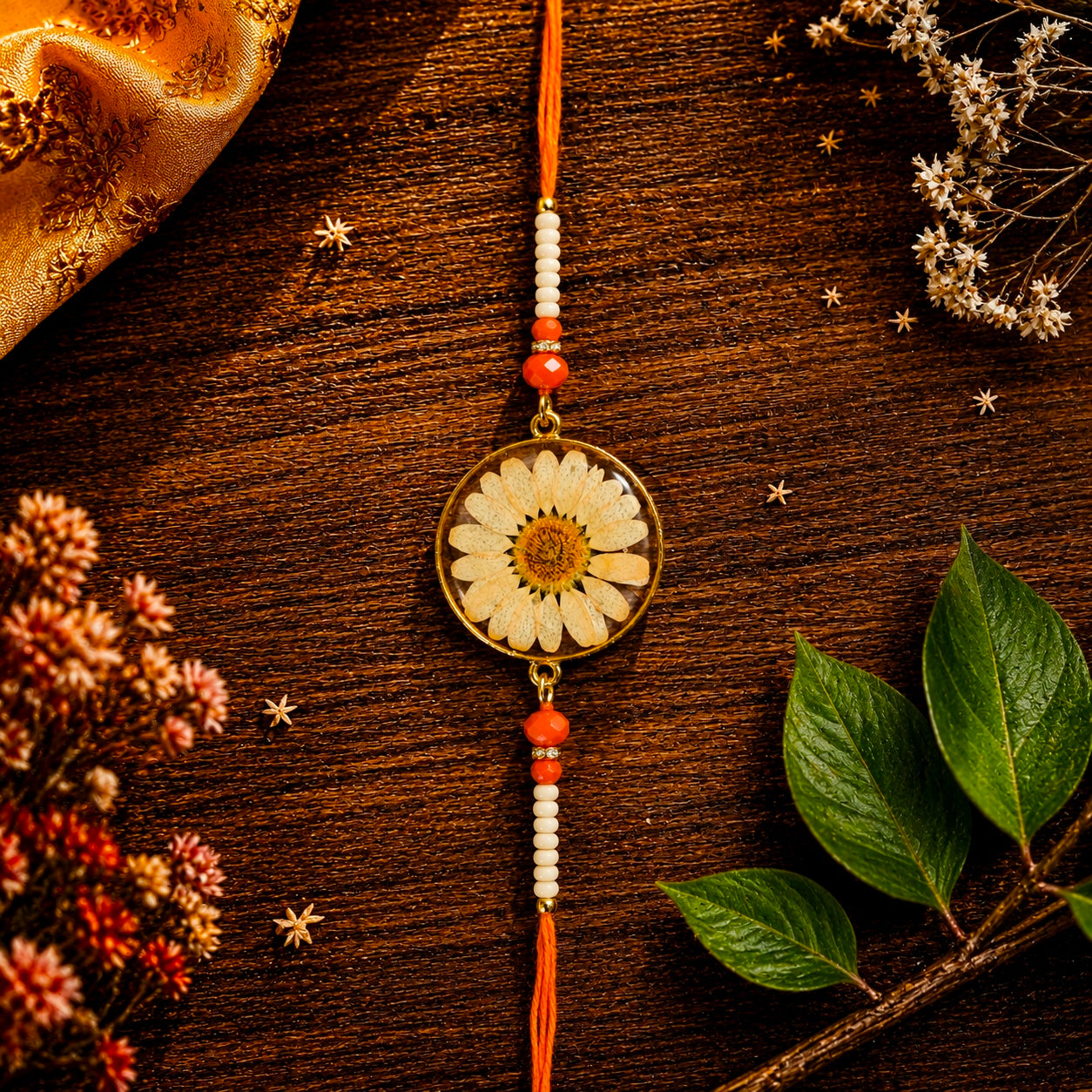 Kesari Pushp Rakhi