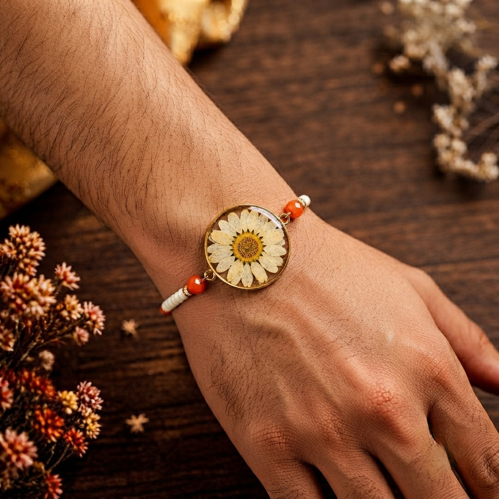 Kesari Pushp Rakhi