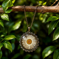 Morning Dew Daisy Pendant