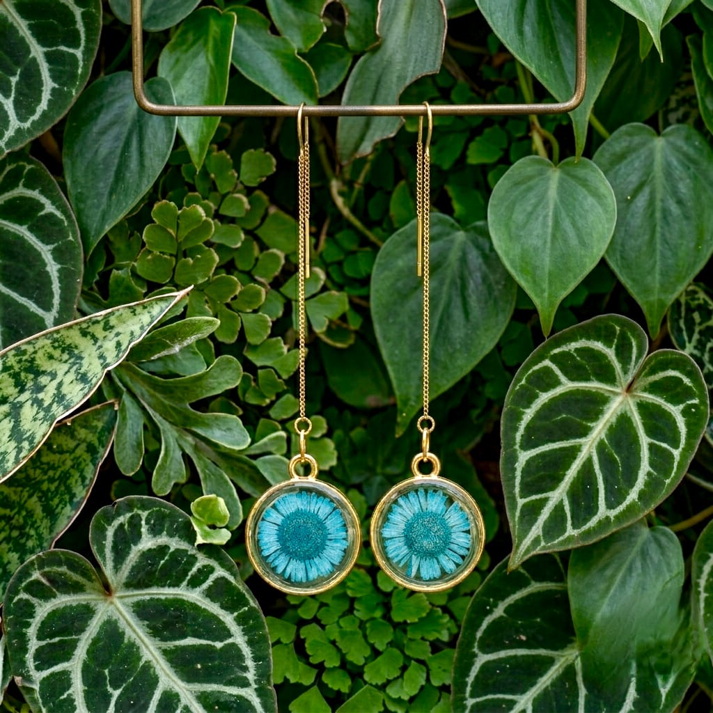 Azure Flora Drops