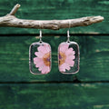 Split Petal Pink Earrings