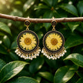 Solora Pearl Resin Chandbalis