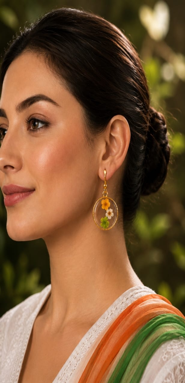 Rang - e - Azaadi Earrings