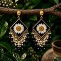 Midnight Daisy Chandelier