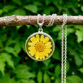 Sun - Kissed Resin Pendant