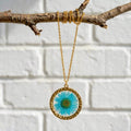 Midnight Petal Pendant