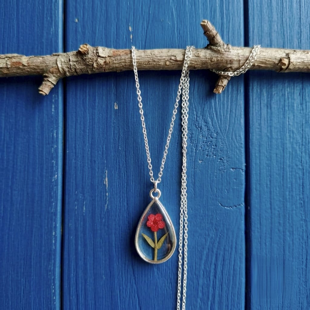Petal & Drop Pendant