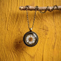 Sunlit Daisy Pendant