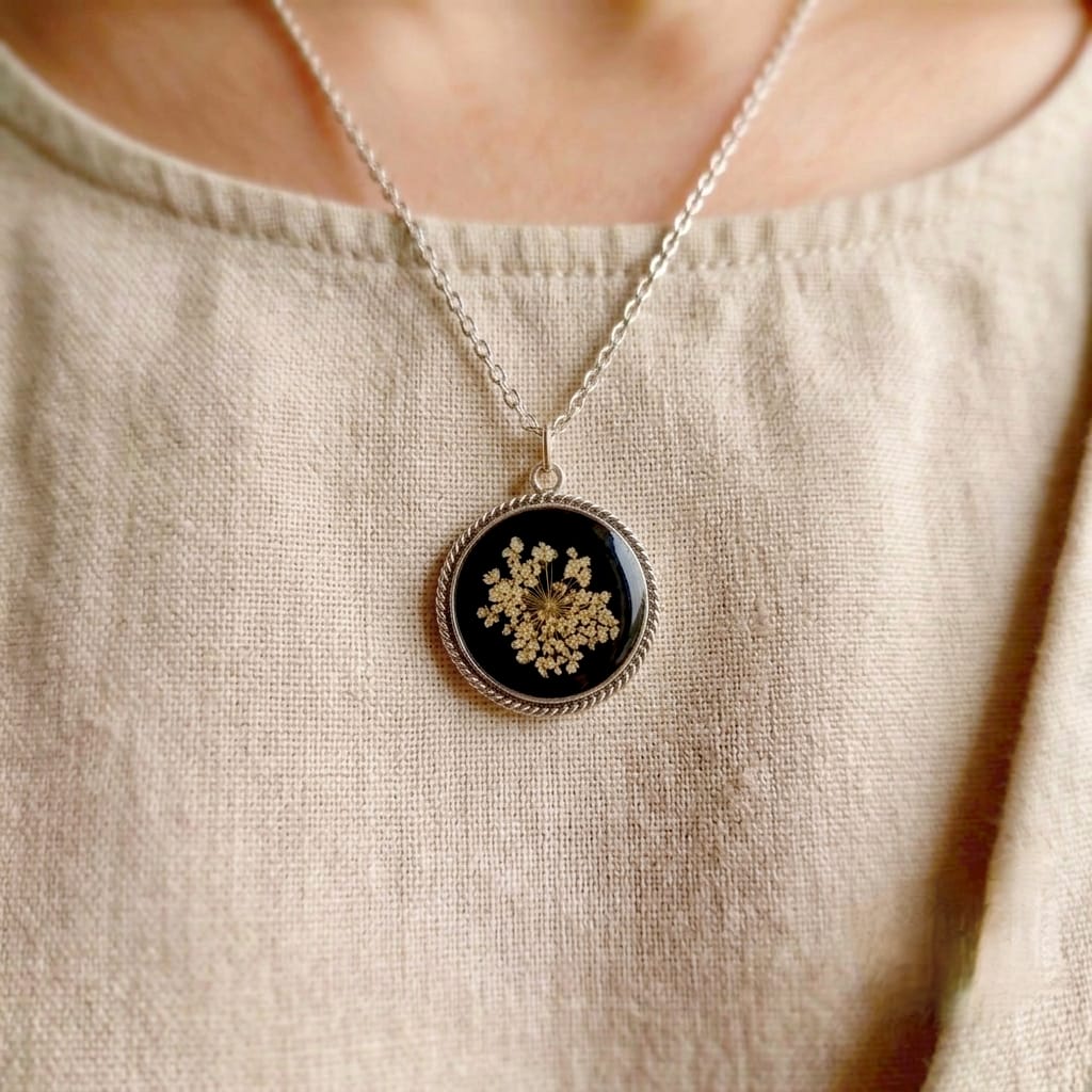 Midnight Bloom Pendant