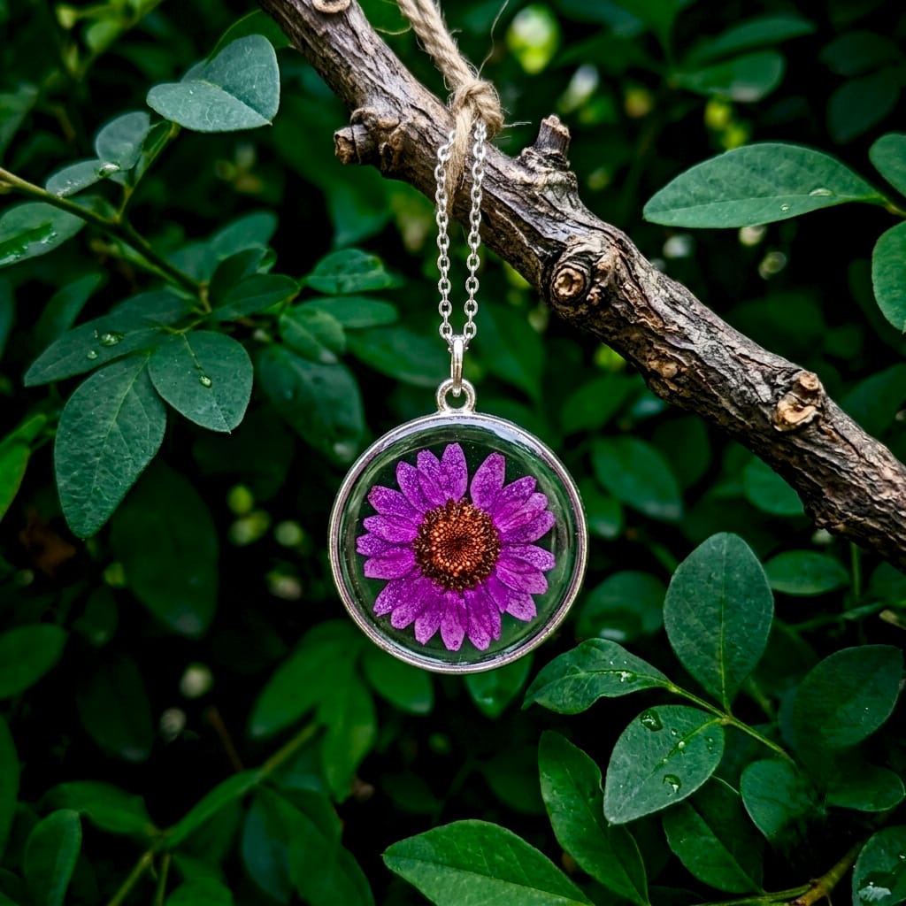 Violet Whispers Pendant