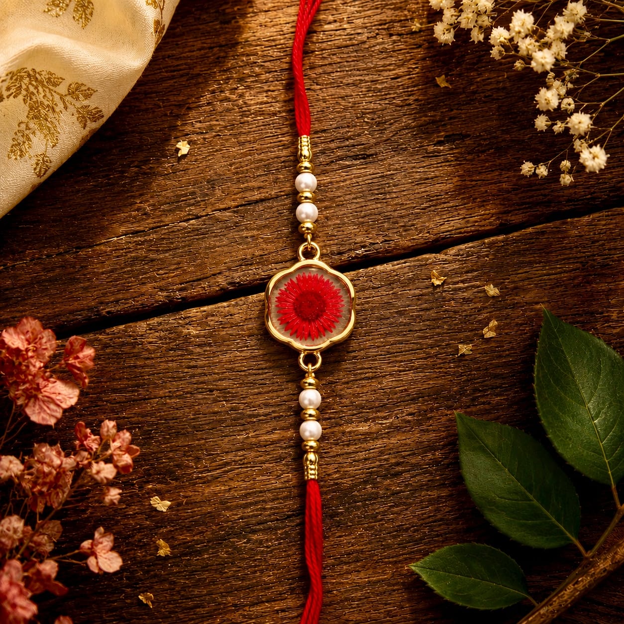Lal Kusum Rakhi