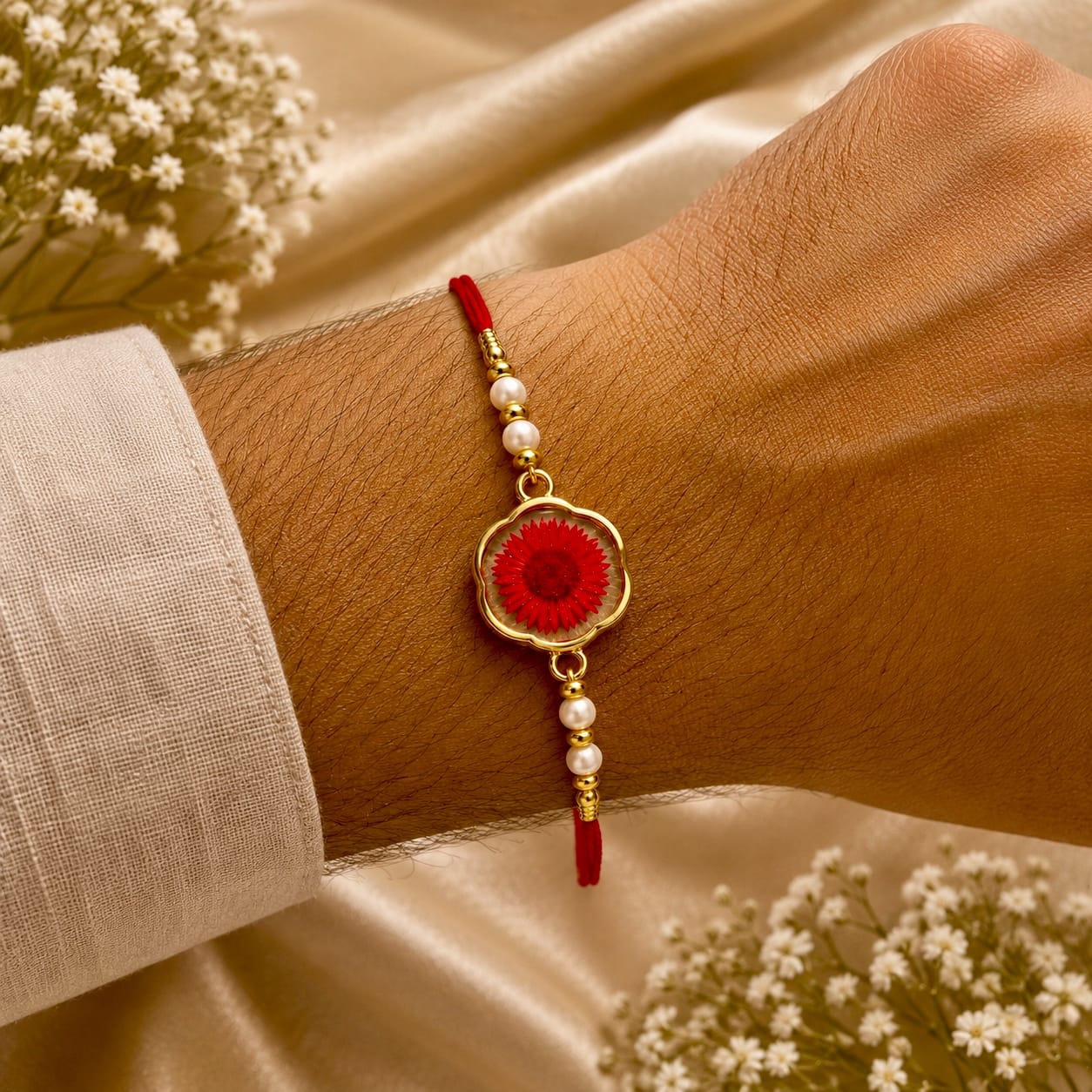 Lal Kusum Rakhi