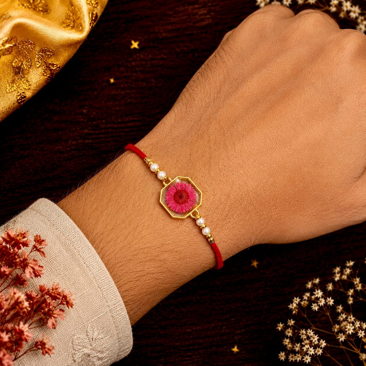 Kumkum Pushp Rakhi