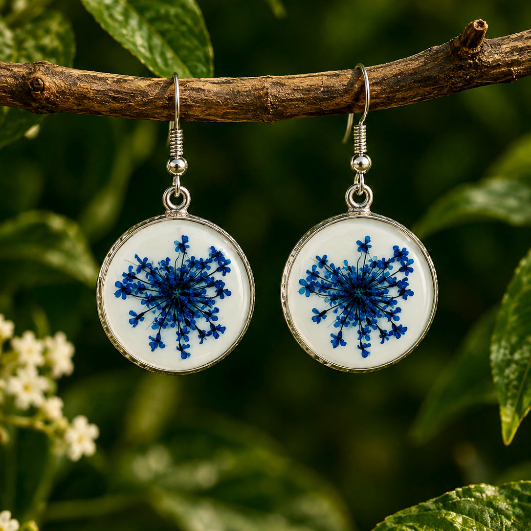 Blue Meadow Earrings