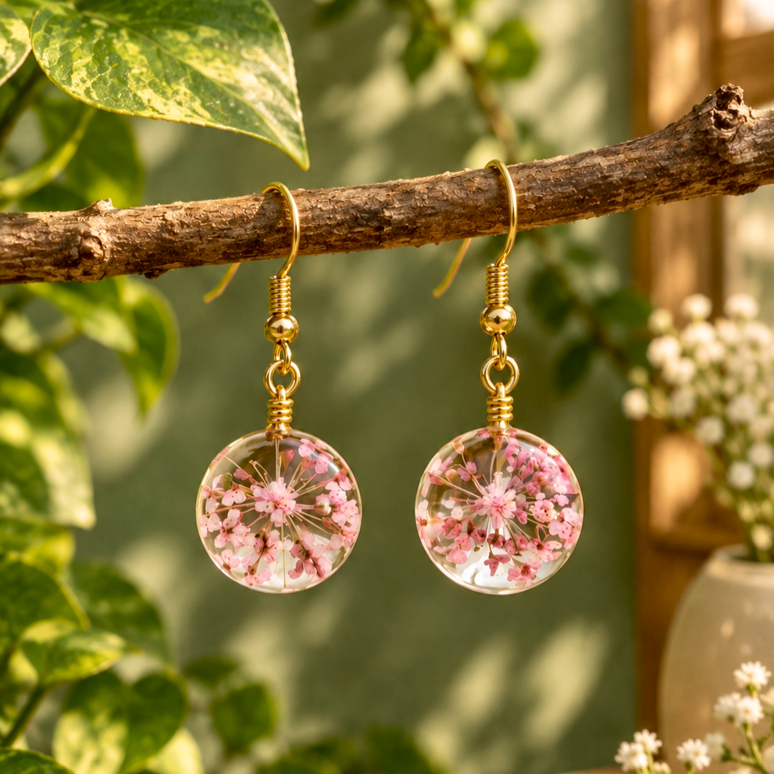 Floral Halo Drops
