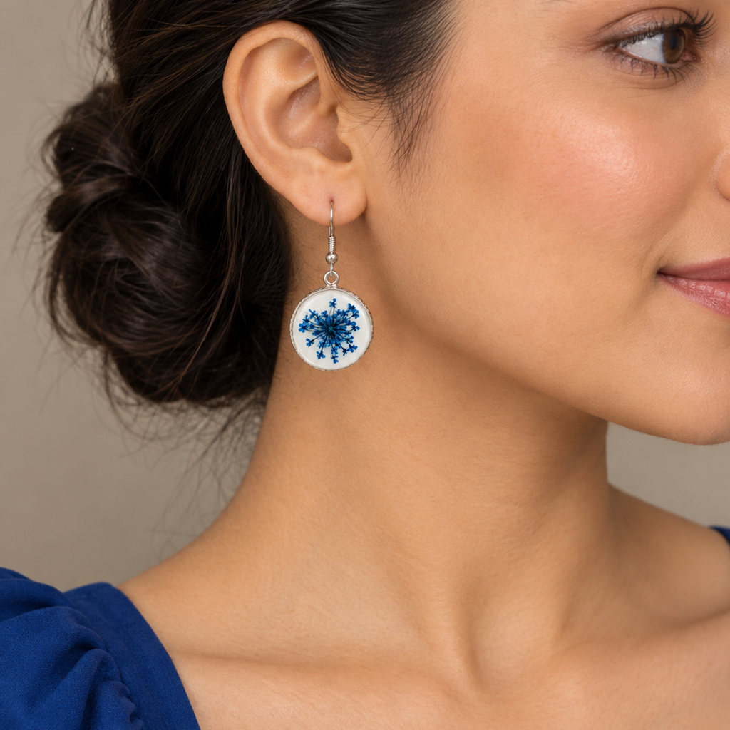 Blue Meadow Earrings