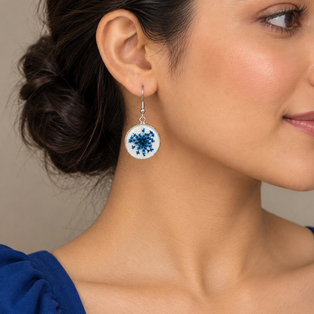 Blue Meadow Earrings