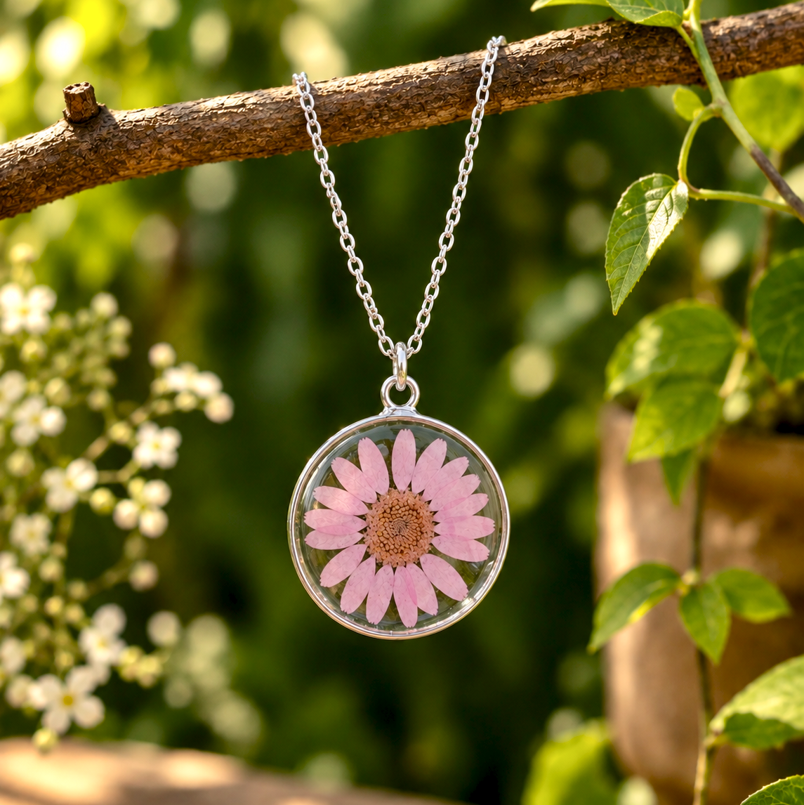 Blush Blossom Pendant
