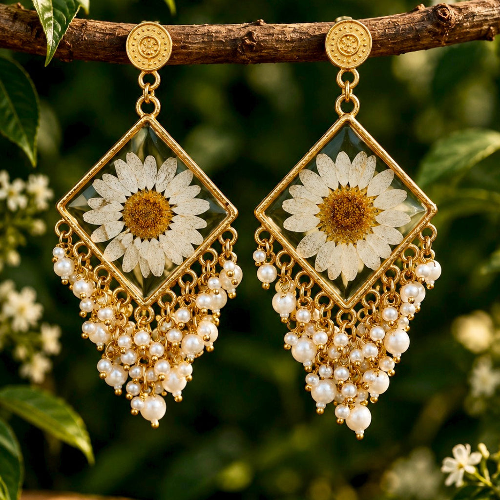 Chandani Pearl Jhumkas
