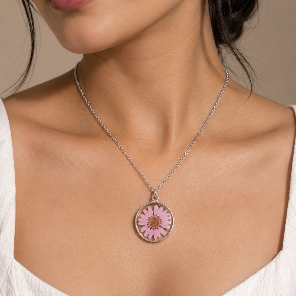 Blush Blossom Pendant